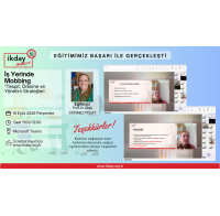 İş Yerinde Mobbing Eğitimimiz Gerçekleşti