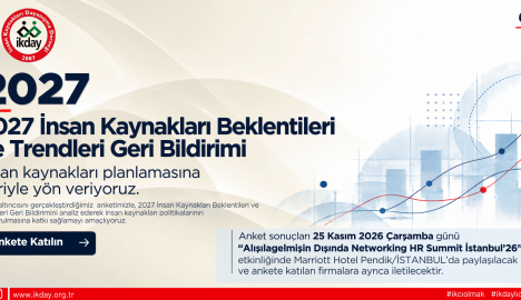 2027 İnsan Kaynakları Beklentileri ve Trendleri Geri Bildirimi