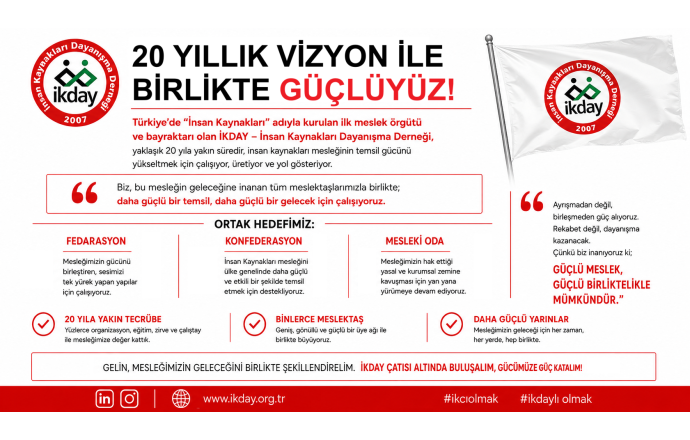 20 Yıllık Bir Vizyon İle Mesleğimizin Geleceği İçin Birlikteyiz