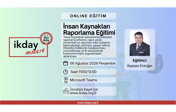 İnsan Kaynakları Raporlama Eğitimi