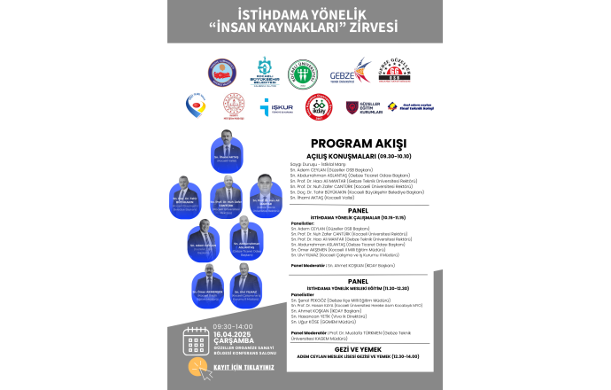 İstihdama Yönelik İnsan Kaynakları Zirvesi