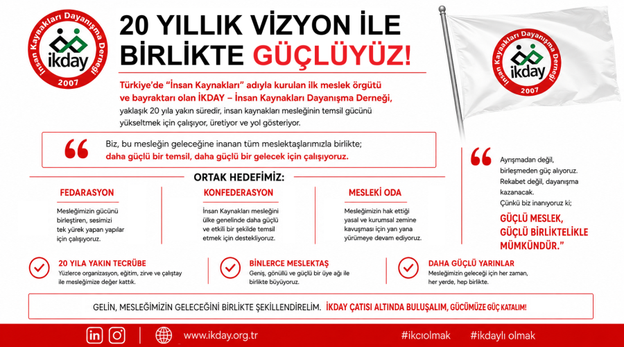 20 Yıllık Bir Vizyon İle Mesleğimizin Geleceği İçin Birlikteyiz