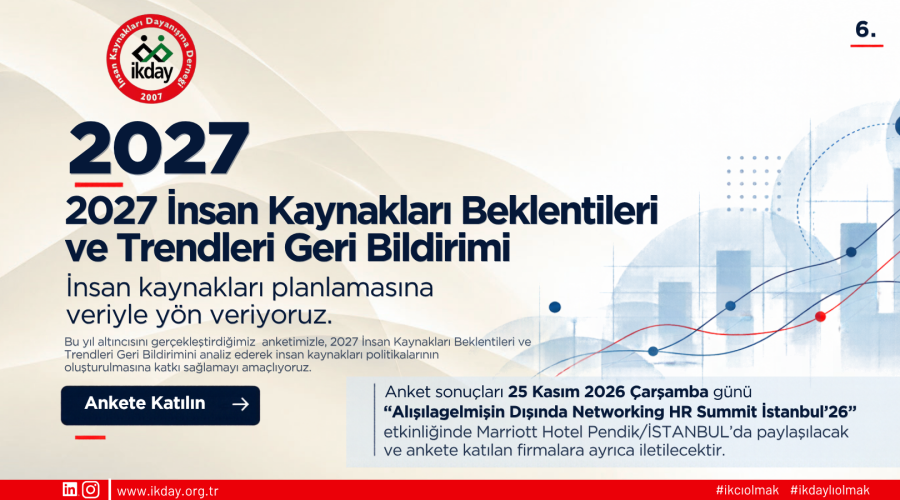 2027 İnsan Kaynakları Beklentileri ve Trendleri Geri Bildirimi